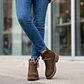 BOTIN CAMEL SIMIL GAMUZA  - Miniatura 2