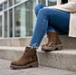 BOTIN CAMEL SIMIL GAMUZA  - Miniatura 1