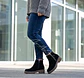 BOTIN NEGRO SIMIL GAMUZA - Miniatura 2