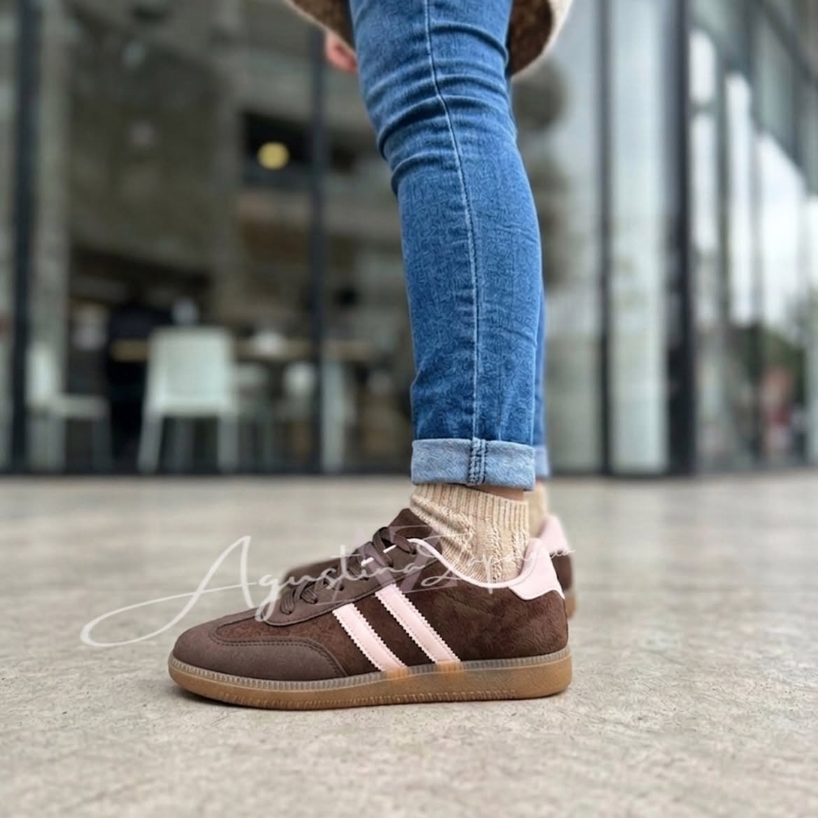 ZAPATILLA DUPE HANDBALL SPEZIAL CAFE 1