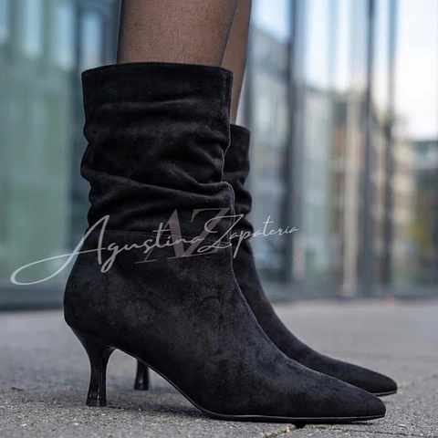 BOTIN KITTEN NEGRO 4 CM