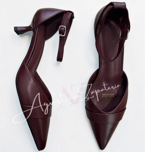KITTEN HEELS BURDEO TACO 5 CM