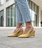 SLINGBACK AMARILLO PASTEL TACO WEDGE  - Miniatura 1