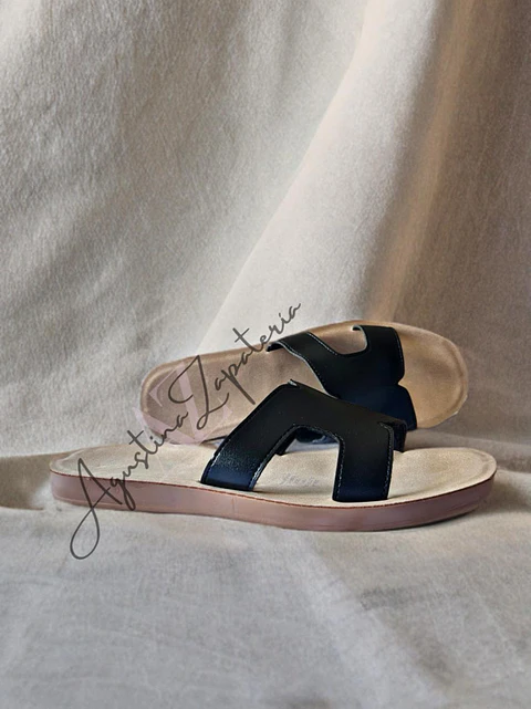 SANDALIA BAJA NEGRA 