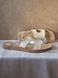 SANDALIA BAJA BEIGE - Miniatura 1