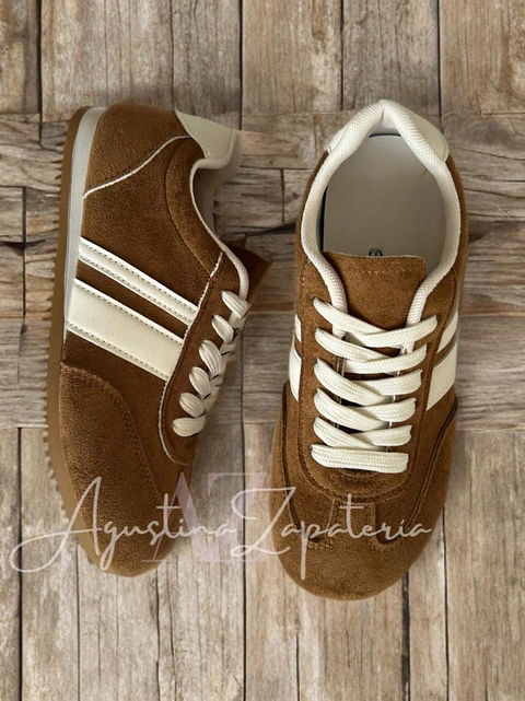 ZAPATILLA DUPE HANDBALL CAMEL