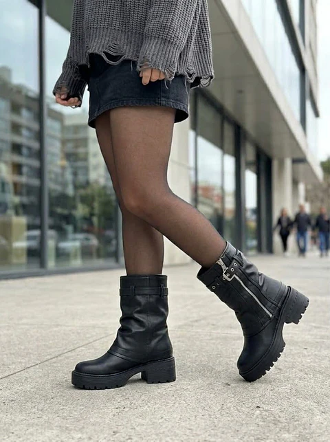 BOTIN BIKER CAPA