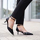 KITTEN HEELS NEGRO TACO 5 CM - Miniatura 3