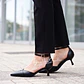 KITTEN HEELS NEGRO TACO 5 CM - Miniatura 4