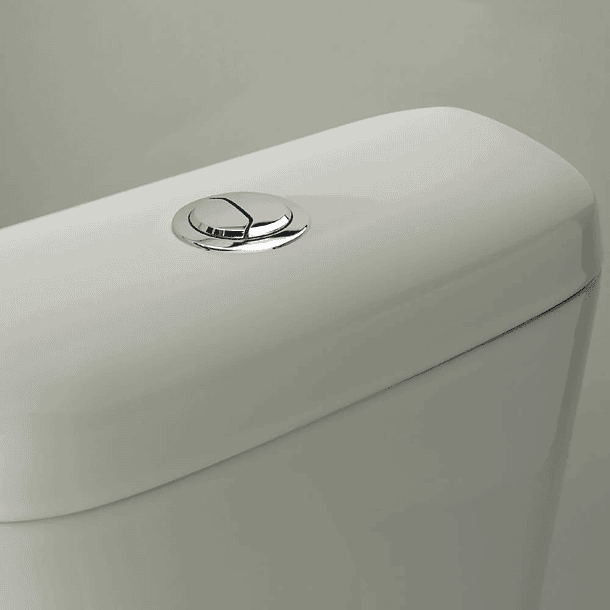 INODORO MILAN  BLANCO C/BOTON DOBLE  DESCARGA A PISO 2