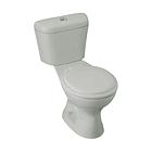 INODORO MILAN  BLANCO C/BOTON DOBLE  DESCARGA A PISO 1