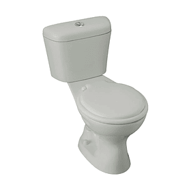 INODORO MILAN  BLANCO C/BOTON DOBLE  DESCARGA A PISO