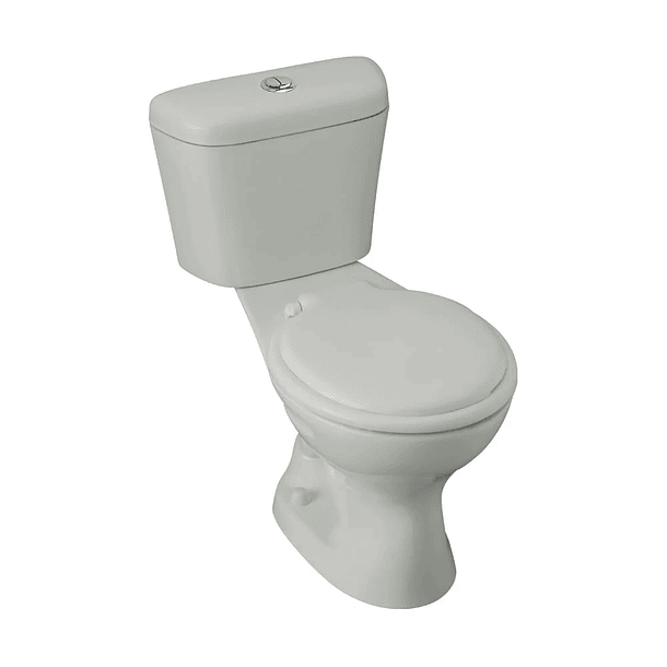 INODORO MILAN  BLANCO C/BOTON DOBLE  DESCARGA A PISO 1