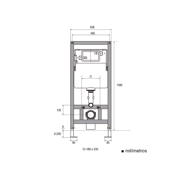 Soporte Cisterna E197.20 2