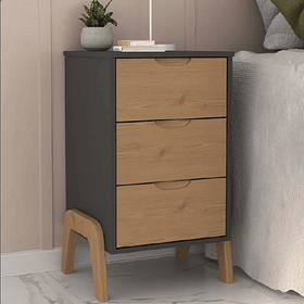 Velador Veneza 3 Cajones