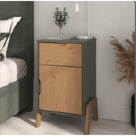 Velador Veneza 1 puerta 1 cajon