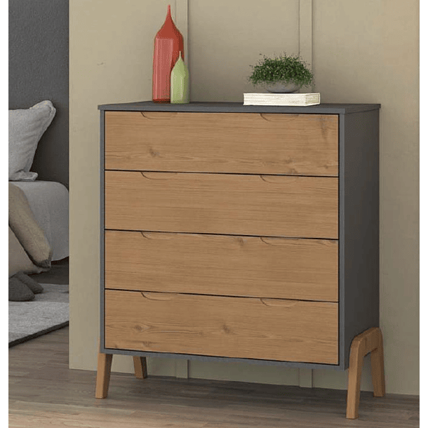 Comoda  Veneza 4 cajones