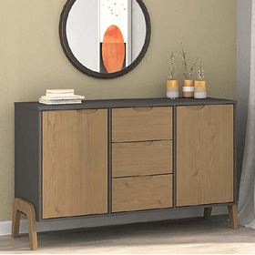 Buffet  Veneza 2 puertas 3 cajones