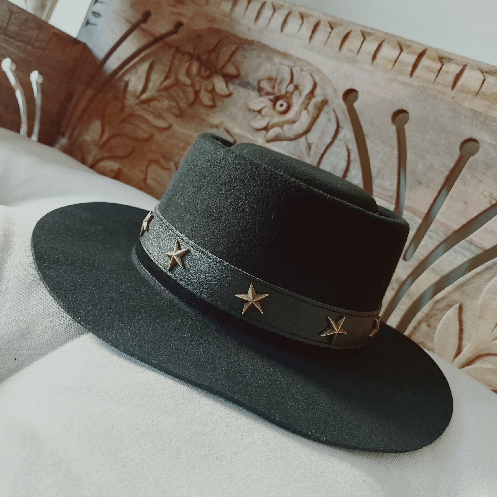 Sombrero lana Estrellas
