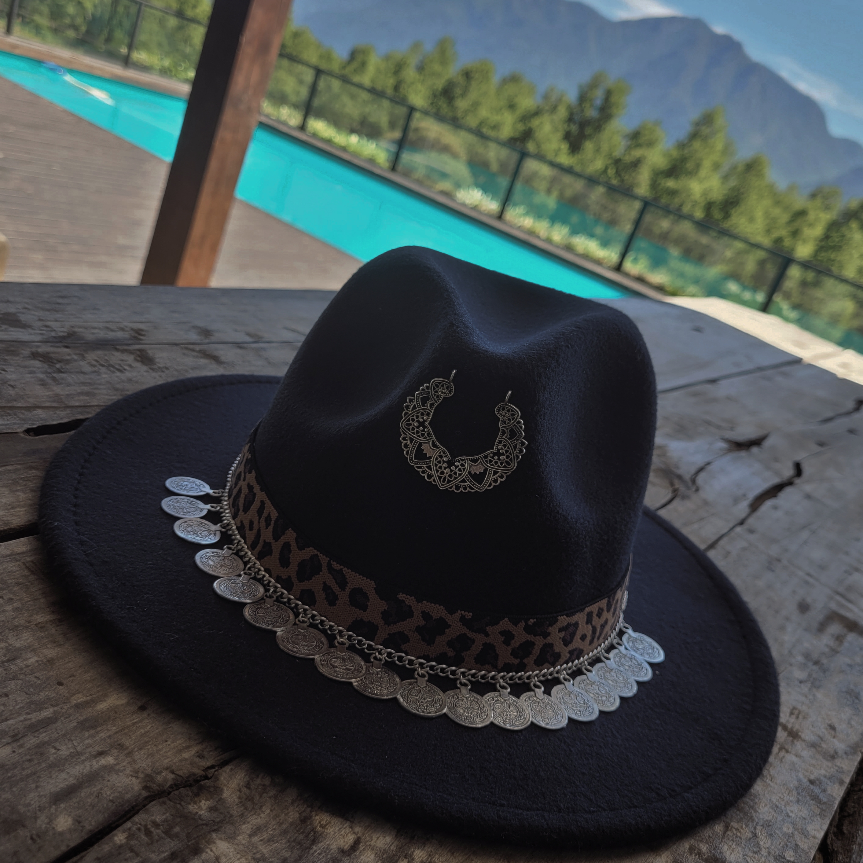 Sombrero Helena negro