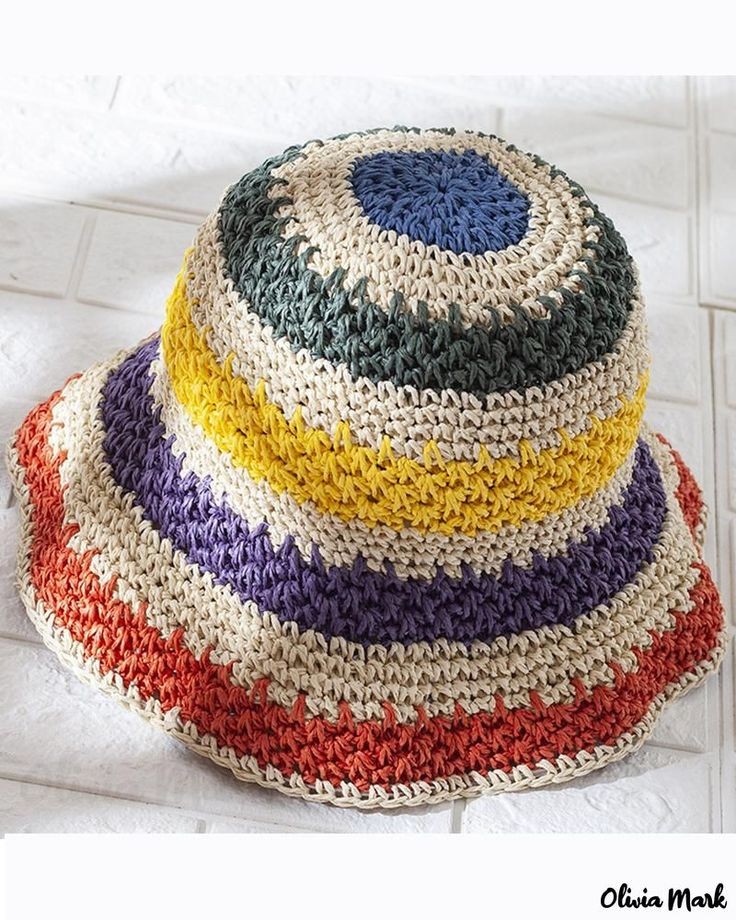 Bucket crochet colores
