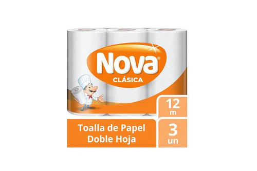 TOLLA NOVA CLÁSICA 3 UNIDADES