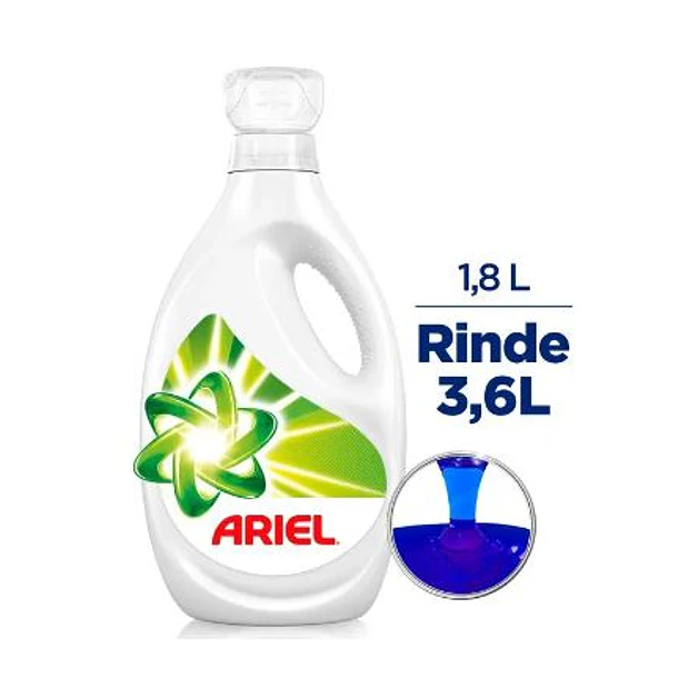 DETERGENTE ARIEL 1,8 L (RINDE 3,6L)