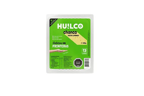 QUESO CHANCO LAMINADO HUILCO 400 GRS.