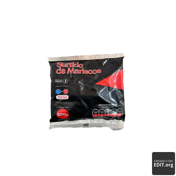 SURTIDO DE MARISCOS 500 GRS.