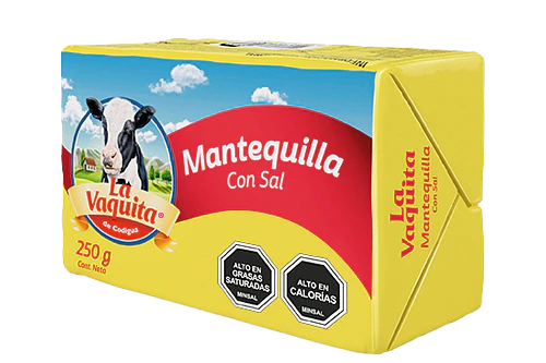 MANTEQUILLA CON SAL LA VAQUITA 250 GRS.