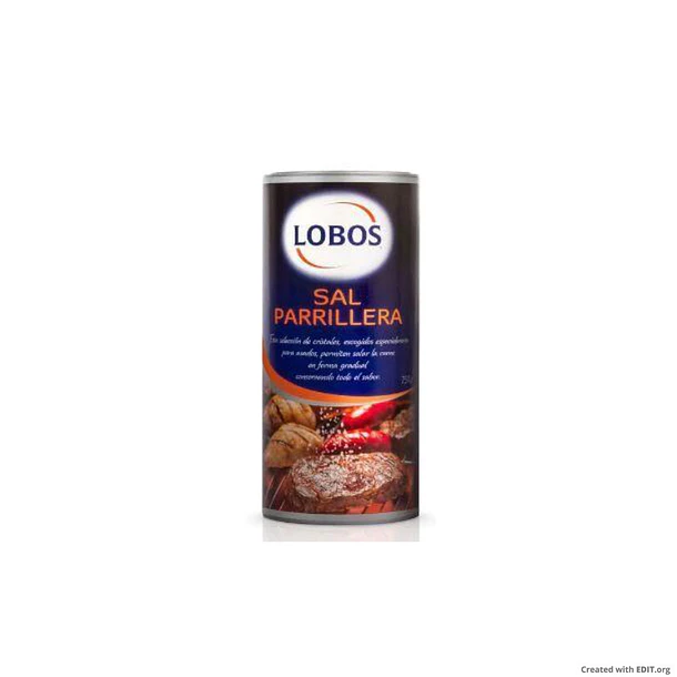 SAL PARRILLERA LOBOS 750 GRS. 