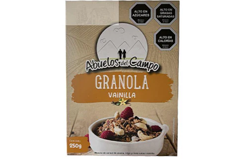 GRANOLA VAINILLA ABUELOS DEL CAMPO 250 GRS.