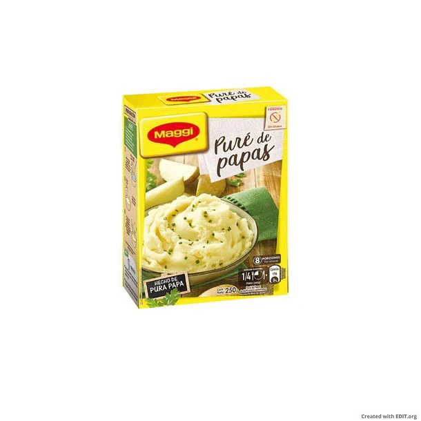 PURÉ DE PAPAS MAGGI 250 GRS.
