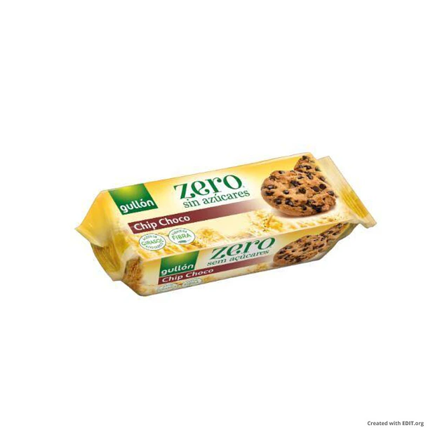 GALLETA GULLÓN CHIP CHOCOLATE ZERO 150 GRS.