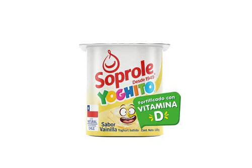 YOGHURT YOGHITO SOPROLE VAINILLA 120 GRS.