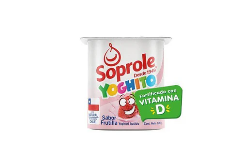 YOGHURT YOGHITO SOPROLE FRUTILLA 120 GRS.
