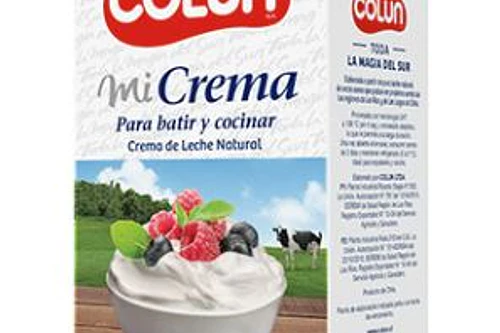 CREMA PARA BATIR Y COCINAR COLÚN 1 LITRO 