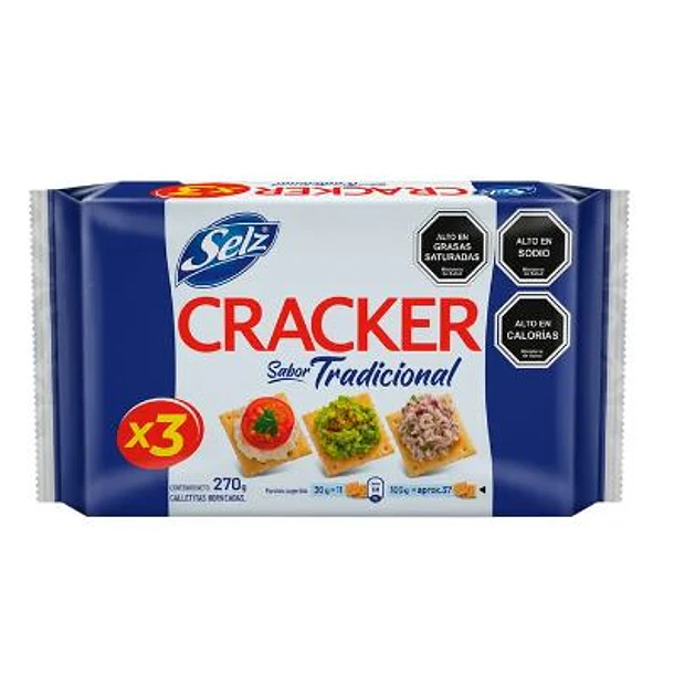 PACK GALLETAS CRACKER (3 UNIDADES)