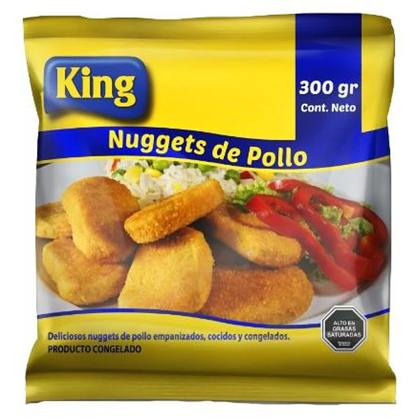 NUGGETS DE POLLO KING 300 GRS. 