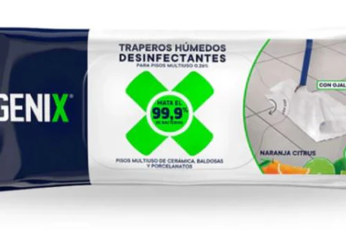 TRAPERO HÚMEDO DESINFECTANTE IGIENIX (NARANJA CITRUS)