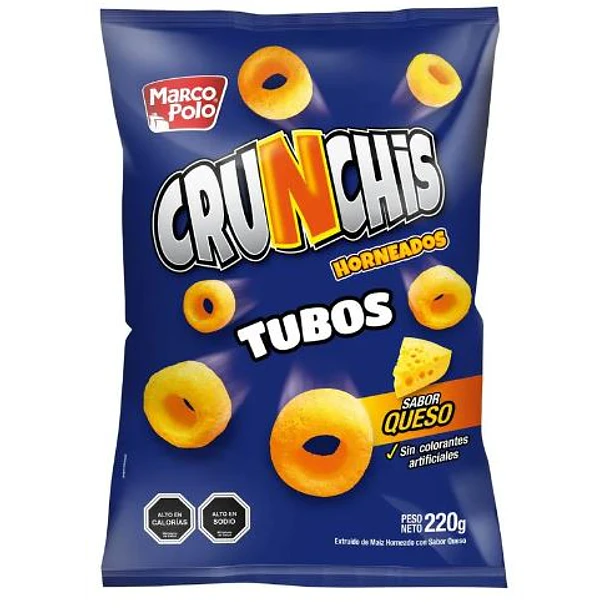 CRUNCHIS TUBOS MARCO POLO 220 GRS.