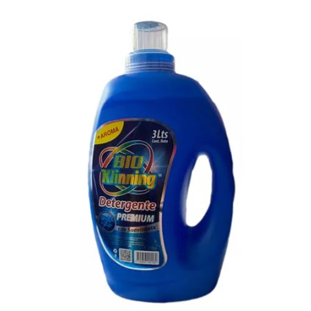 DETERGENTE PREMIUM BIO KLINNING AZUL 3 LT.