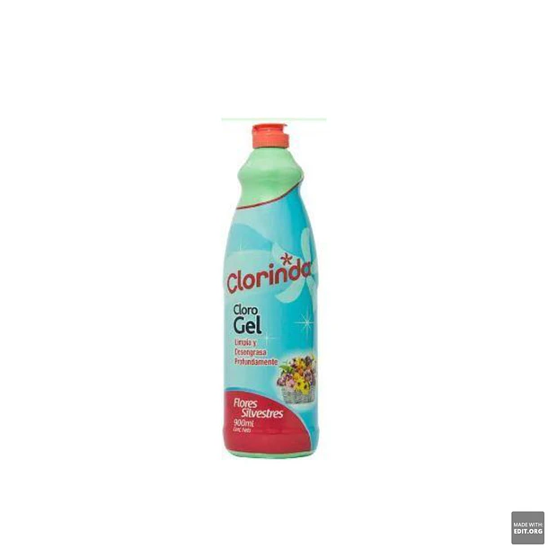 CLORO GEL CLORINDA 900 ML (FLORES SILVESTRE)
