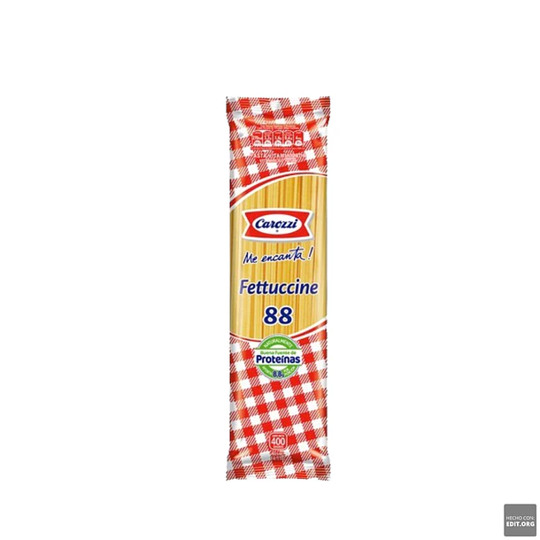 FETTUCCINE 88 CAROZZI 400 GRS.