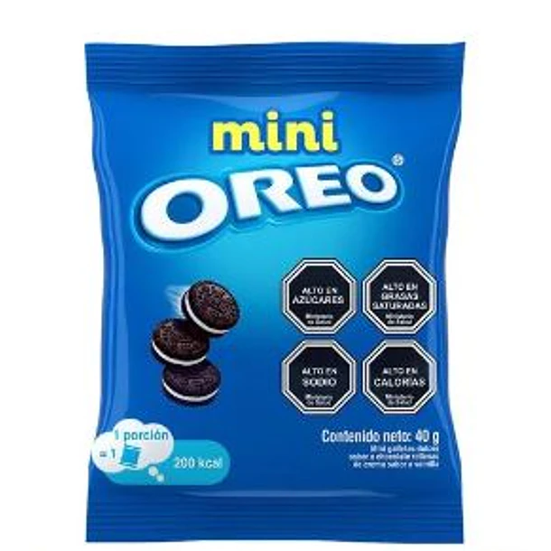 PACK COLACIÓN OREO MINI 40 GRS. (5 UNIDADES)
