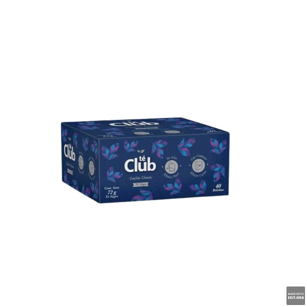 TÉ CLUB CEYLAN CLÁSICO 40 BLS.