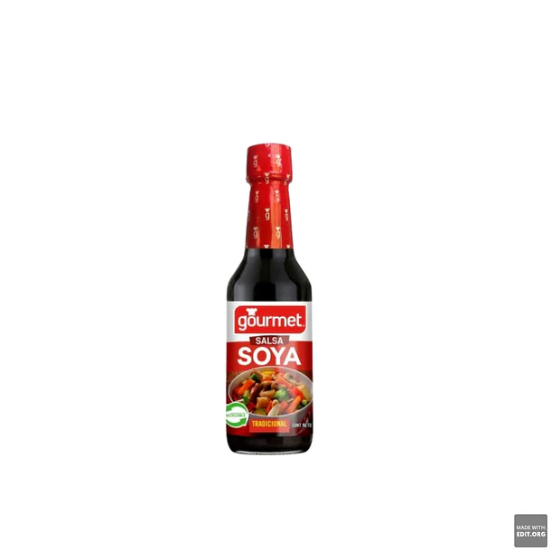 SALSA DE SOYA GOURMET TRADICIONAL 165 CC.
