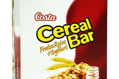 CAJA CEREAL BAR FRUTOS ROJOS + YOGHURT 20 UNIDADES