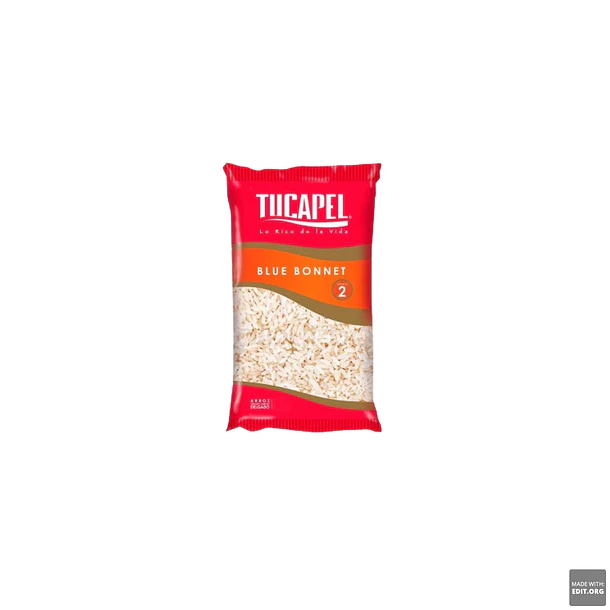 ARROZ BLUE BONNET TUCAPEL 900 GRS.