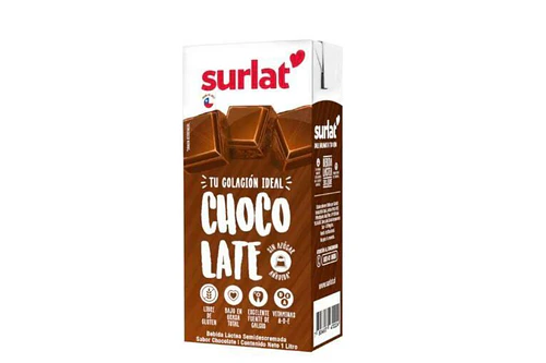 LECHE SURLAT CHOCOLATE 1 LT.